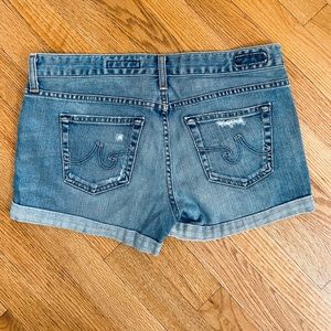 AG Adriano Goldschmied size 28 the Pixie roll-up short